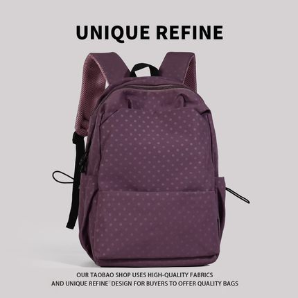 1129*新品 背包双肩女高中生大容量书包2025新款大学生休闲双肩包