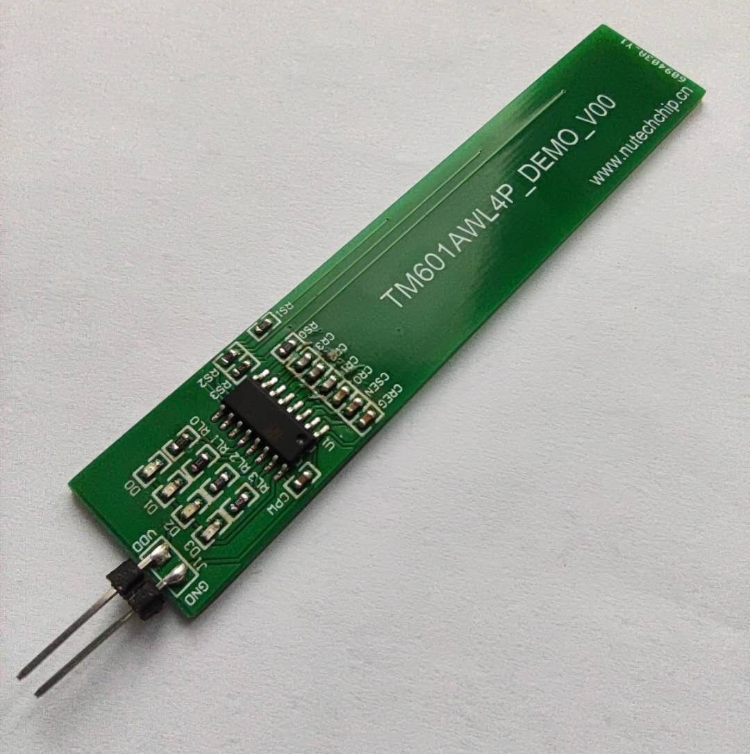 TM611AWL4P四点水位检测DEMO TM611AWL4P  电容式检测DEMO