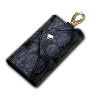 女式皮汽车钥匙袋大容量拉链男女腰挂家用锁匙包扣情侣通用多功能