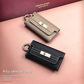 撒容量真皮男女款 式 多功能锁匙包牛皮汽车钥匙包遥控收纳包钥匙扣