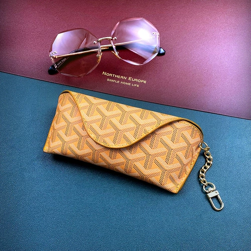 Портативная сумка для хранения подходит для мужчин и женщин, зеленый шнурок-держатель, солнцезащитные очки