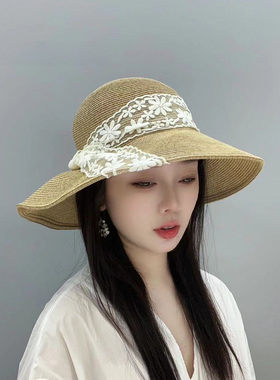 遮阳帽休闲春夏大檐防紫外线