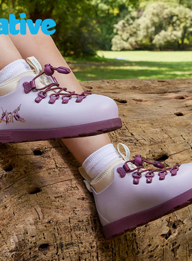 2024新款native Fitzsimmons男女童马丁靴防水保暖圆头平底高帮鞋