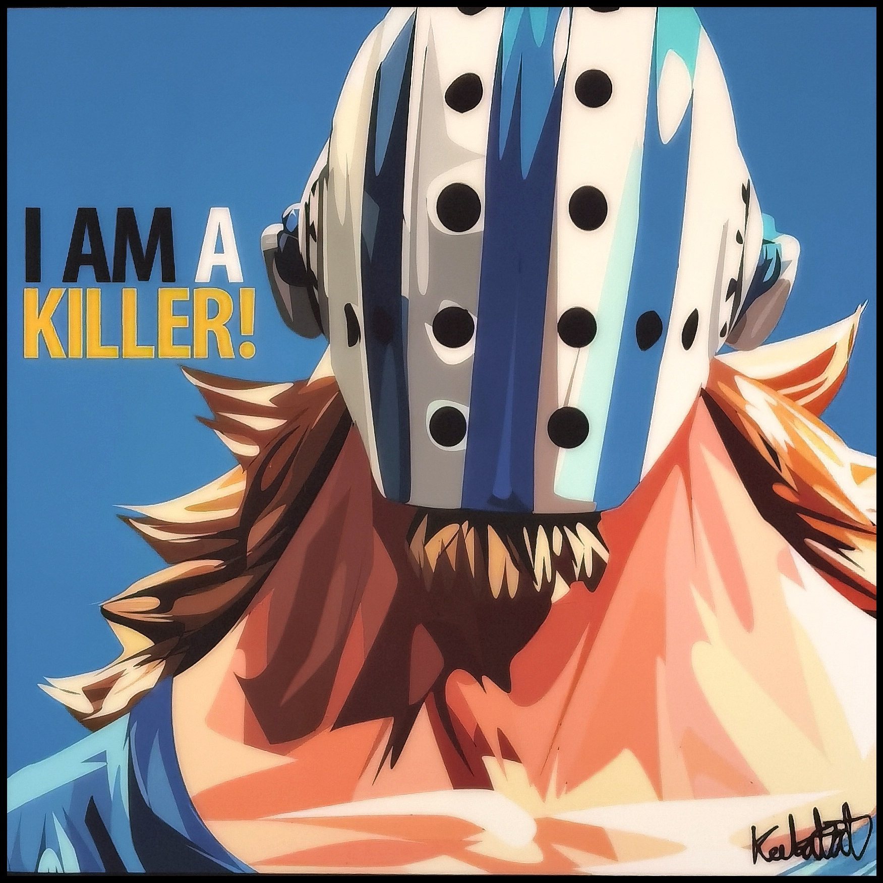 海贼王杀戮战士基拉KILLER挂画