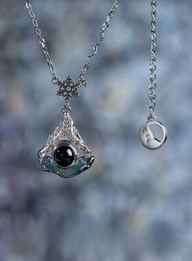 盗墓笔记张起灵投影石手链项链