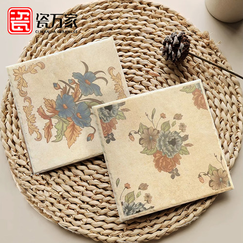 多规格果瓷砖花砖美式田园风