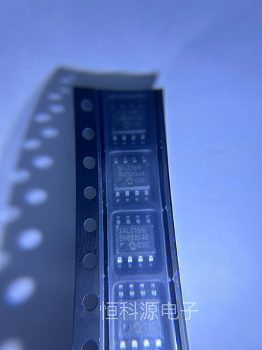 原装正品24LC16B-I/SN存储器芯片SOP8全新