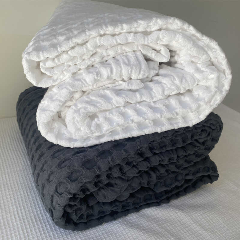 100%纯棉大众加厚纯棉蜂巢床单