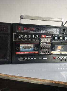 包邮收录机美多CP-6810B大型双卡收录两用机录音机