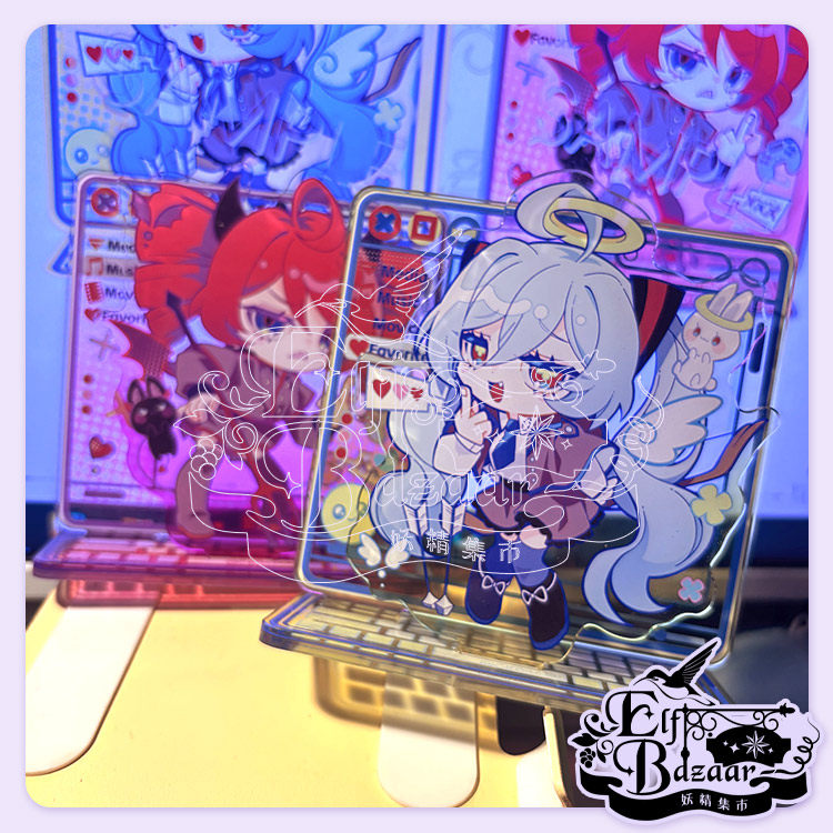 #现货#超级超级超级讨厌 初音未来 重音Teto 亚克力立牌 同人周边图片