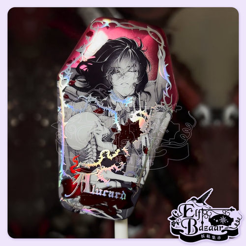 #现货#HELLSING 地狱之歌 阿卡多 双烫双闪徽章 同人周边