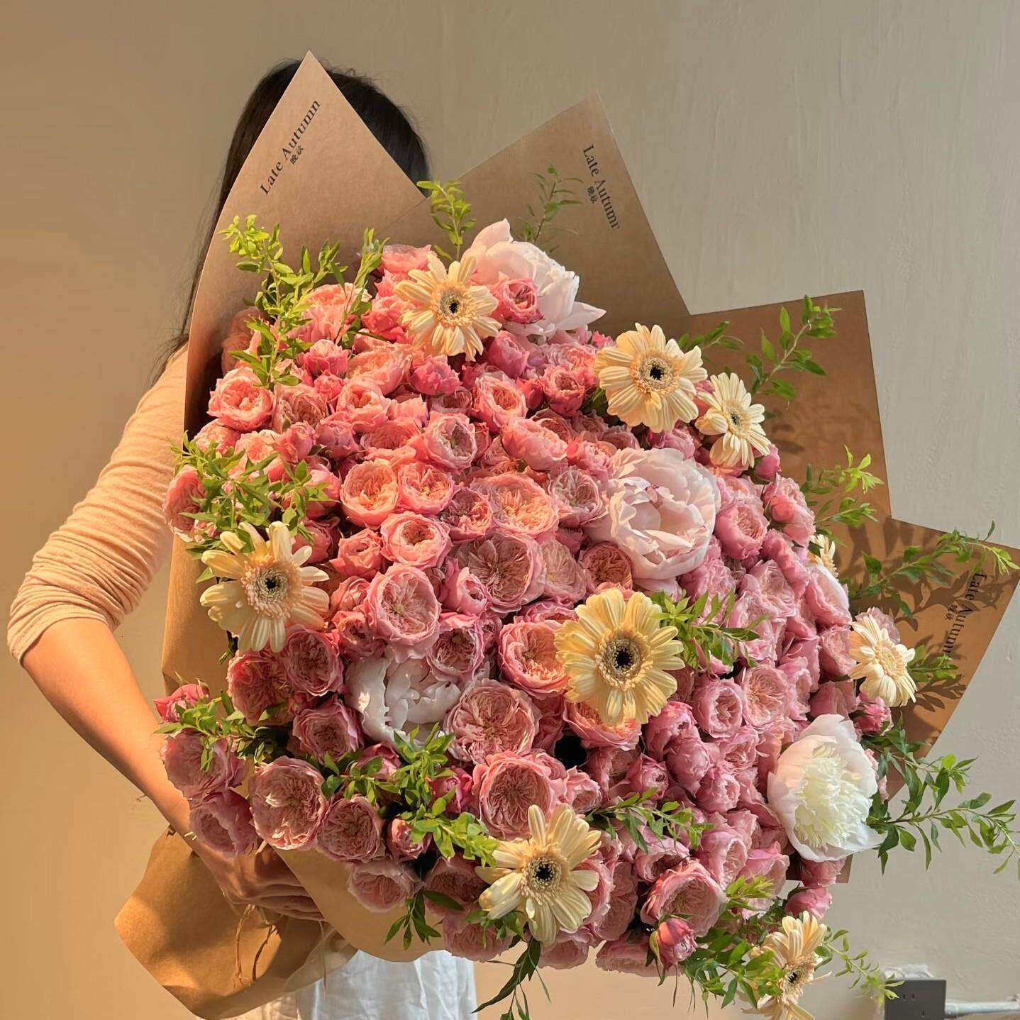 ins风生日纪念日升职北京鲜花同城速递女友苏州南京合肥宁波杭州