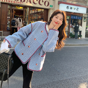 现货 小香风毛呢短外套 2C198-3605-P175 K238图片
