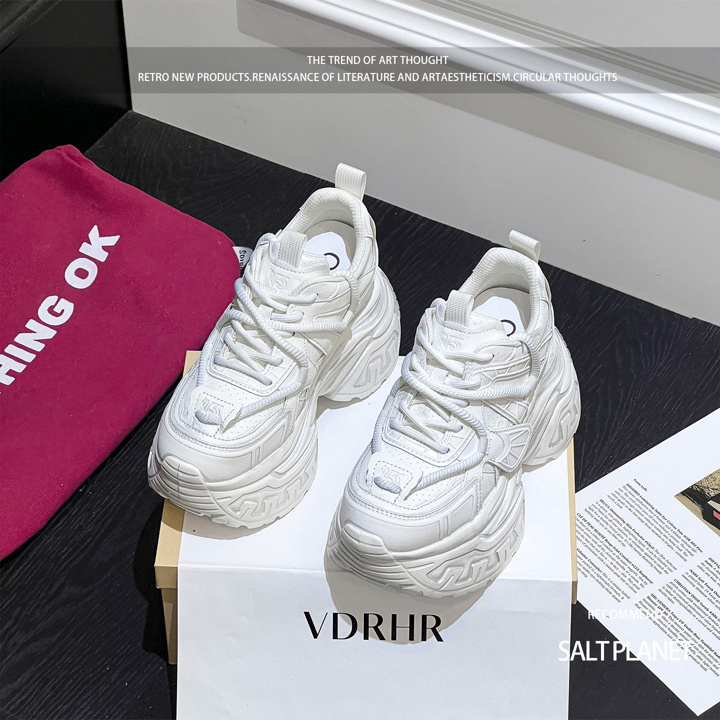 厚底内增高女鞋透气不闷脚百搭配阔腿裤牛仔裤不累脚休闲老爹鞋,女鞋,老爹鞋,淘宝优惠券,粉丝福利购,淘宝优惠卷