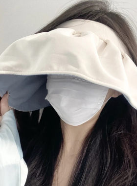 upf50+防紫外线贝壳防晒帽女夏季沙滩遮脸发箍遮阳帽空顶太阳帽子