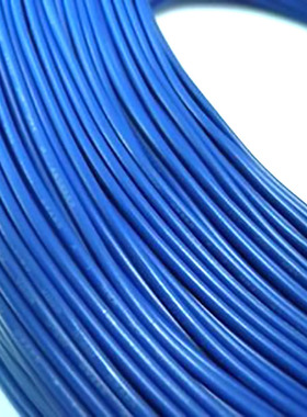 蓝色线材 蓝色电子线 18awg蓝色电源线 DIY玩家专用线  一米起售