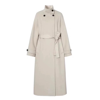 立领腰带收腰显瘦简约高级气质