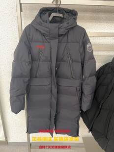 安踏冰甲羽绒服丨六度芯防泼水连帽保暖中长款棉服外套162617911