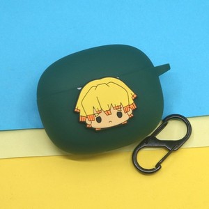 适用声阔AeroClip开放耳夹式耳机蓝牙耳机保护套潮酷可爱萌动漫卡通鬼灭之刃炭治郎义勇伊之助硅胶软壳