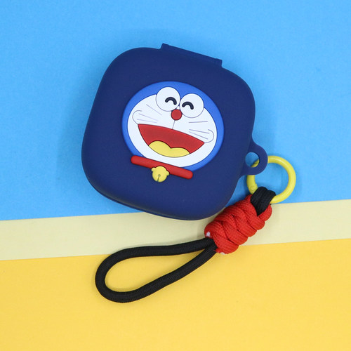 适用声阔飞跃线Air/Plus开放式蓝牙耳机保护套AeroFit2可爱萌卡通蓝猫库洛米煤炭精灵小恐龙手绳挂饰硅胶软壳