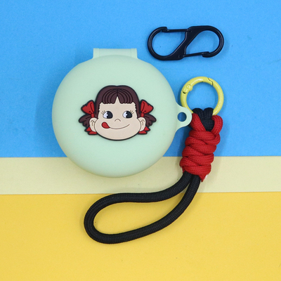 适用荣耀Earbuds A Pro蓝牙耳机保护套个性小清新可爱萌卡通牛奶妹小丸子叮当蓝猫龙猫手绳挂饰硅胶软壳