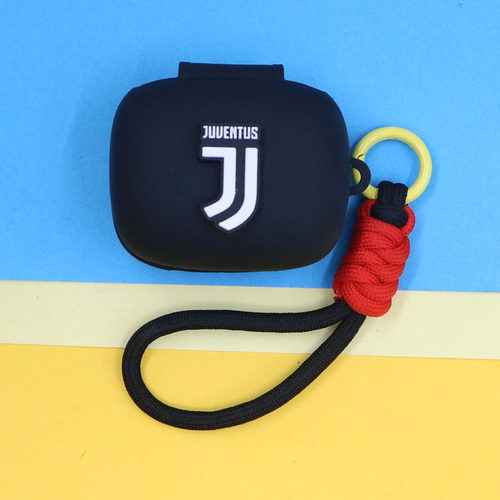 适用B&O Beoplay EX蓝牙耳机保护套Eleven潮酷足球皇马AC国际米兰马竞阿森纳切尔西多特编织手绳挂饰硅胶软壳