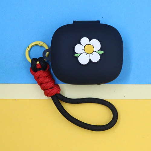 适用QCY E20/E10 MeloBuds N30蓝牙耳机保护套T13 X ANC/pro酷萌卡通小清新小雏菊独角兽草莓蜜蜂硅胶软壳