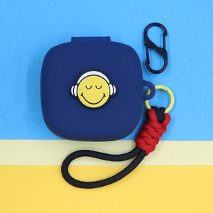 适用漫步者Comfo Solo开放式蓝牙耳机保护套花再EVO OPEN/X Fit潮酷个性可爱听歌表情咖啡猫KT猫手绳硅胶软壳