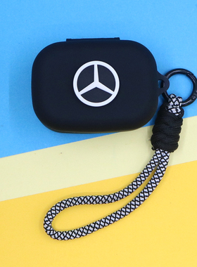 适用B&O Beoplay EX蓝牙耳机保护套Eleven个性黑色潮酷简约图标手绳挂饰连体充电仓盒防摔硅胶软壳