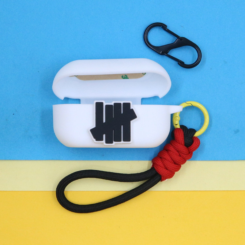 适用Technics松下EAH AZ80蓝牙耳机保护套AZ100个性潮酷简约黑白风潮车标手绳挂饰连体防摔硅胶软壳