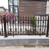 铝艺护栏别墅围栏铝合金庭院护栏阳台防护栏高档铁艺围墙栏杆栅栏