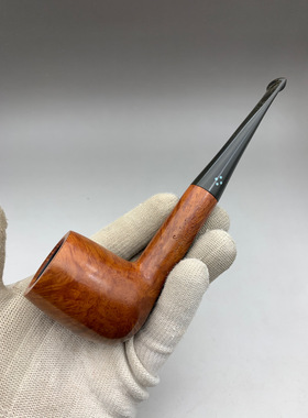 小猪烟斗 二手石楠木 英国Sasieni four dot Natural Buckingham