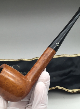 小猪烟斗 全新石楠木 英国Sasieni four dot Natural Belfast 34