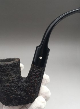 小猪烟斗 二手石楠木 意大利Castello Sea Rock 97 70年代 钻标