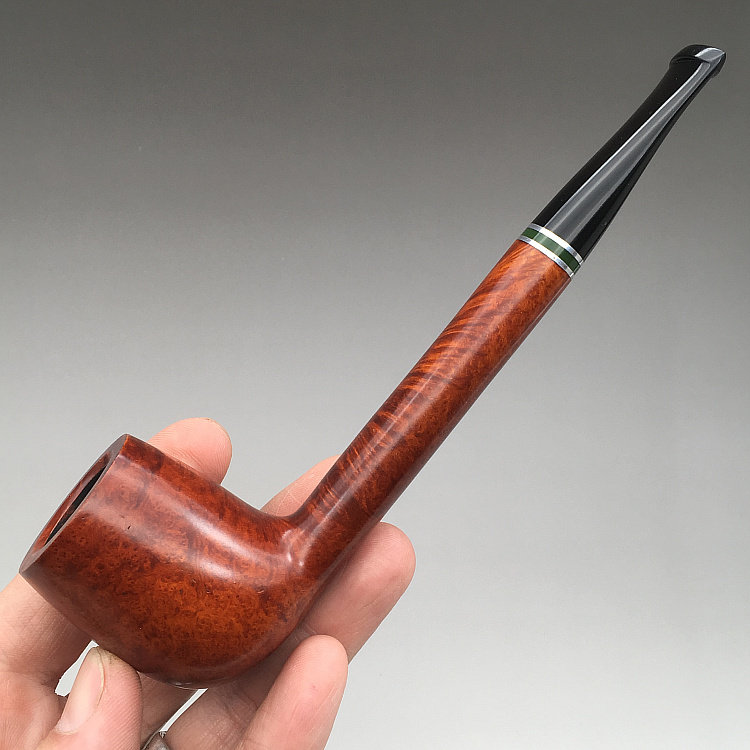 小猪烟斗全新石楠木 意大利Calabresi品牌无戳记 加拿大人 3mm 14
