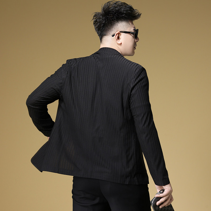 2025春季男新款便西冰丝轻薄青年时尚西装外套D228-5055-P195,男装西服套装,电商D228（原B310）