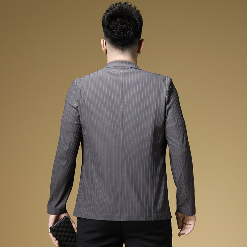 2025春季男新款便西冰丝轻薄青年时尚西装外套D228-5055-P195,男装西服套装,电商D228（原B310）