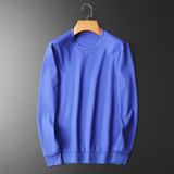 2022秋冬款休闲纯色长袖青年圆领套头卫衣潮版T恤QT6019-2015P45，男装卫衣，电商D228（原B310）