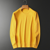 2022秋冬款休闲纯色长袖青年圆领套头卫衣潮版T恤QT6019-2015P45，男装卫衣，电商D228（原B310）