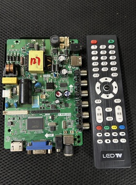 杂牌机通用主板T.R83.819/819A T.R85.819电源板高压板三合一电视