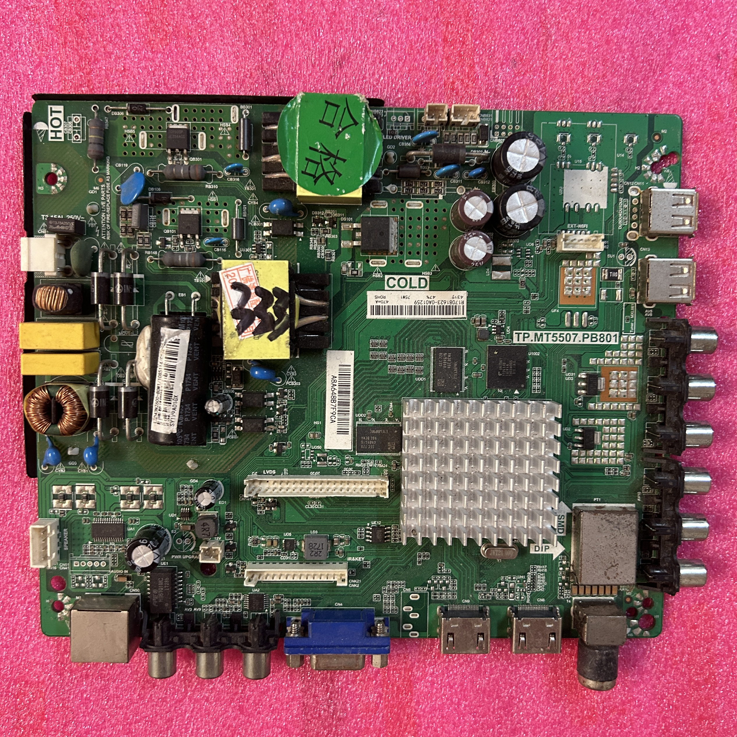LED39/32N2600 43N2600液晶电视机主板TP.MT5507.PB801电路板
