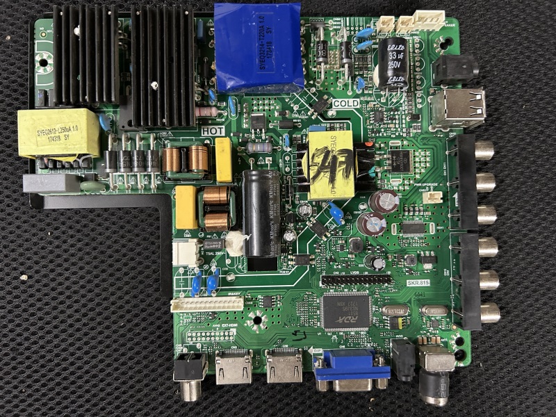 原装Woolpad 沃派液晶电视K5055 K5065主板TP.V56.PC815/SKR.815