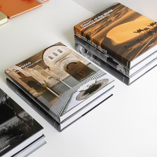 地理风光摄影英文真书欧式摆件