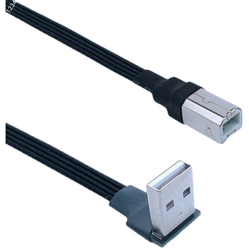 高速弯头打印数据线USB2.02.0