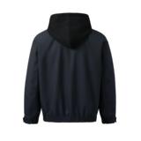 冬季假两件拼接连帽加厚夹克外套新品双色毛绒内里J97-P118，男装夹克，星座918-1