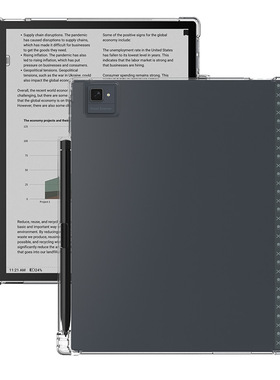 适用文石Boox tab10C pro 10.3带笔槽电纸书阅读器气囊防摔保护套