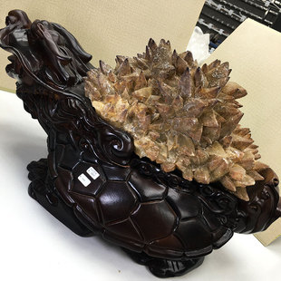 摩洛哥天然白水晶簇霰石簇黄铜矿原石矿物标本奇石客厅玄关大摆件