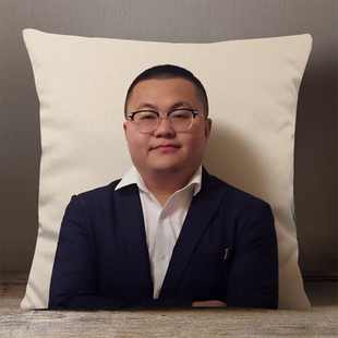 孙笑川枕头儒雅随和新津暴徒谨言慎行带带大师兄定制毛绒抱枕靠垫