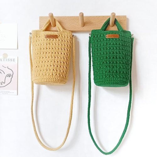 钩针手工diy编织毛线包包材料包