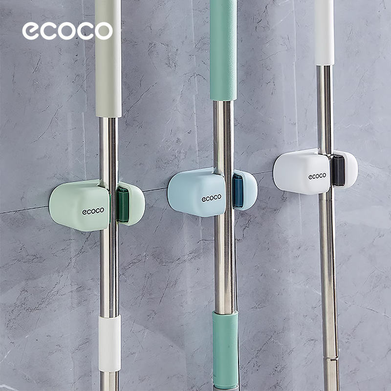 免打孔壁挂卫生间拖把挂钩挂架